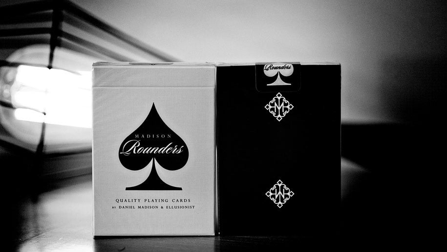 Rounders Playing Cards by Madison - Black